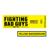 Fighting Bad Guys Stickers